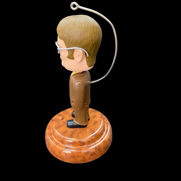 Hallmark The Office Dwight Talking Bobblehead Ornament TESTED AND WORKING - Picture 3 of 10